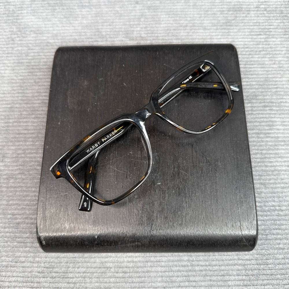 Warby Parker Chamberlain Eyeglasses Whiskey Tortoise Square Frame